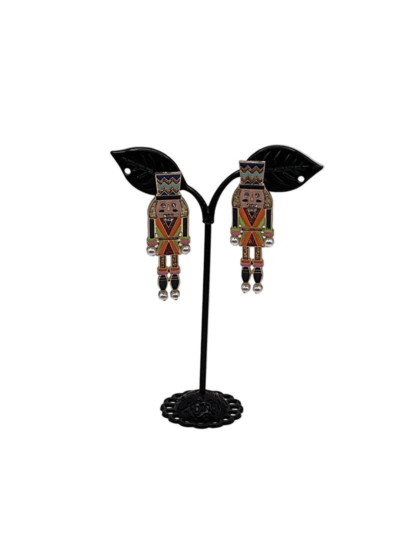 Nutcracker earrings