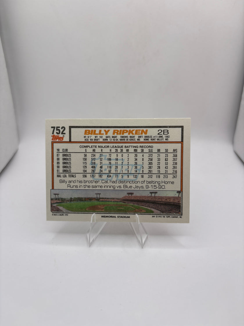 Topps Billy Ripken