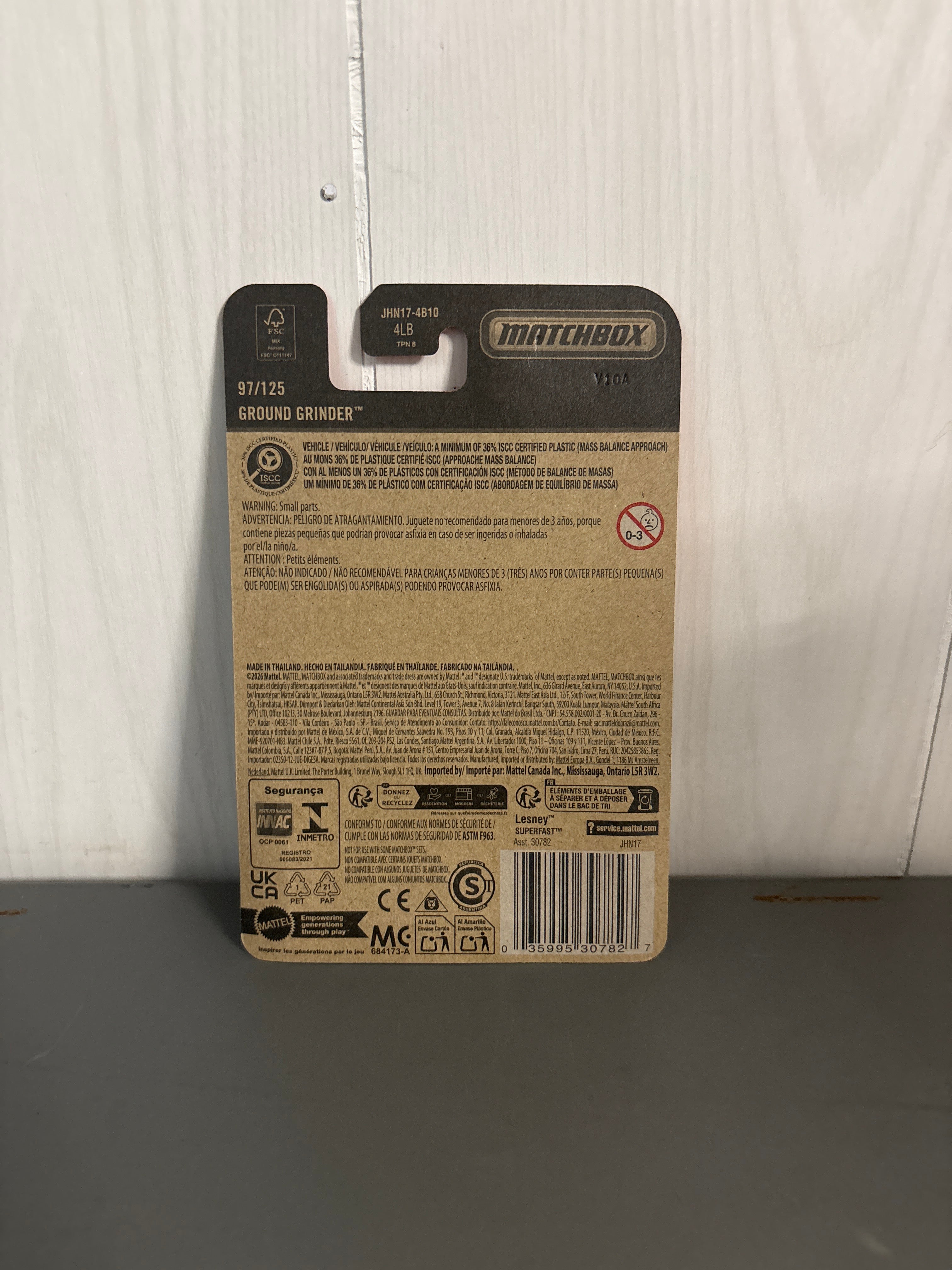 Matchbox Ground Grinder Diecast
