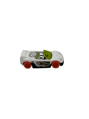 Hot Wheels Trak-Tune Diecast white