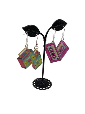 Cassette Earrings