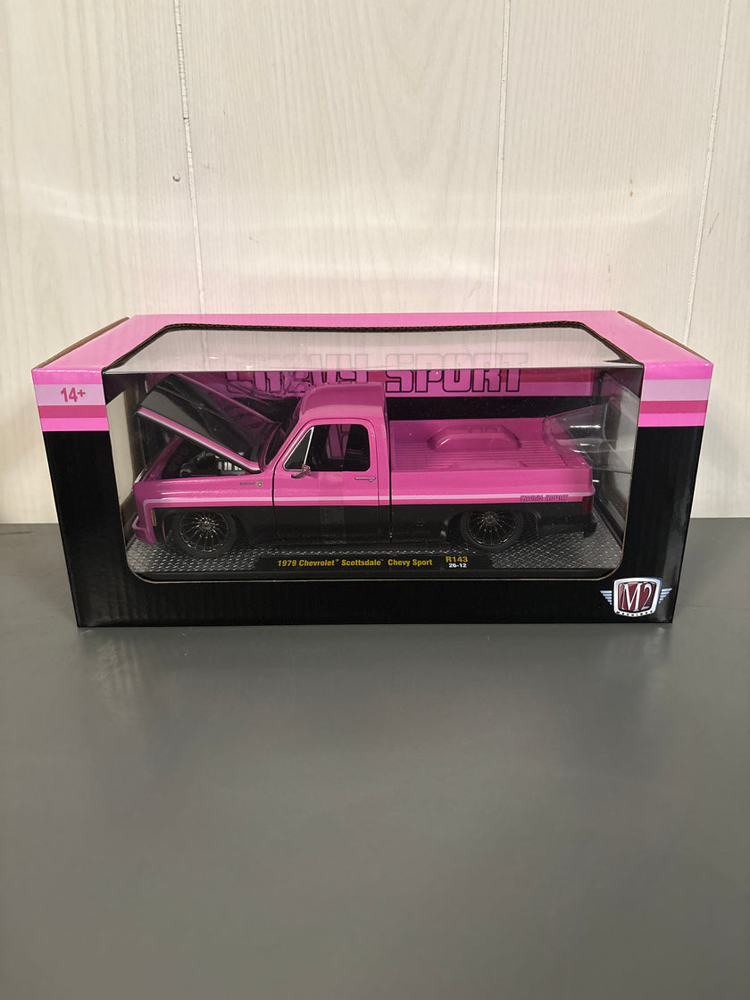 M2 1979 Chevrolet Scottsdale Chevy Sport Case Diecast
