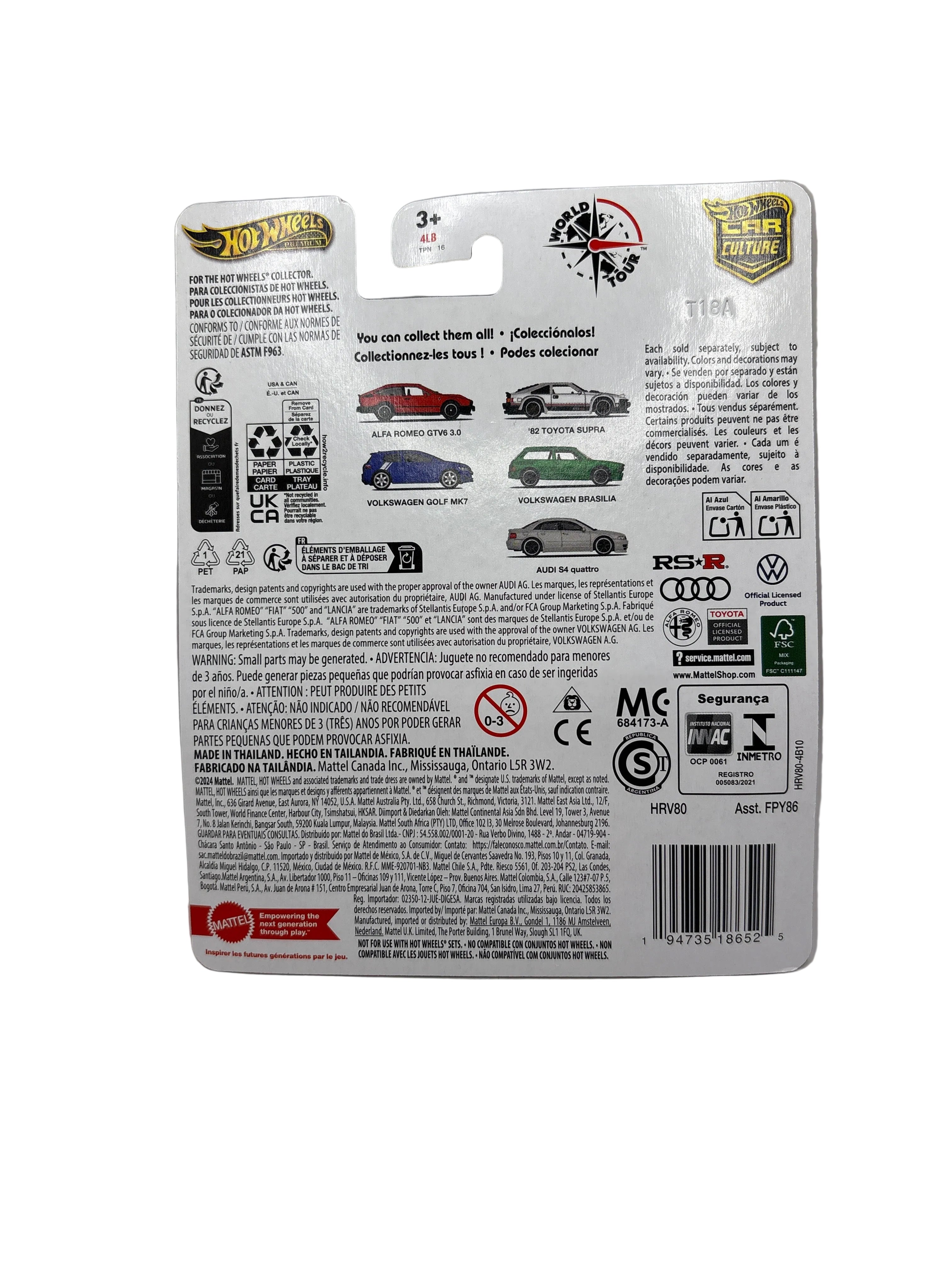 Hot Wheels Alfa Romeo GTV6 3.0 Diecast red