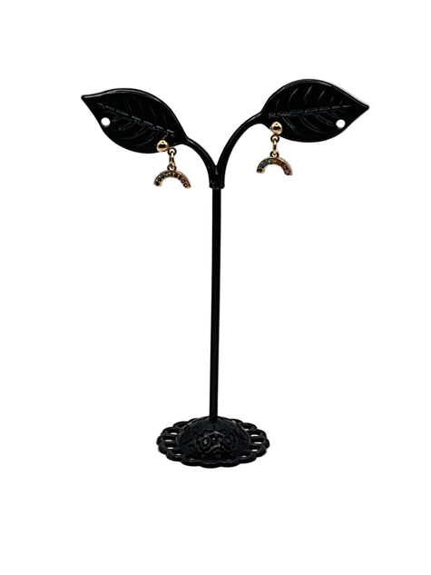 Tiny Rainbow Earrings