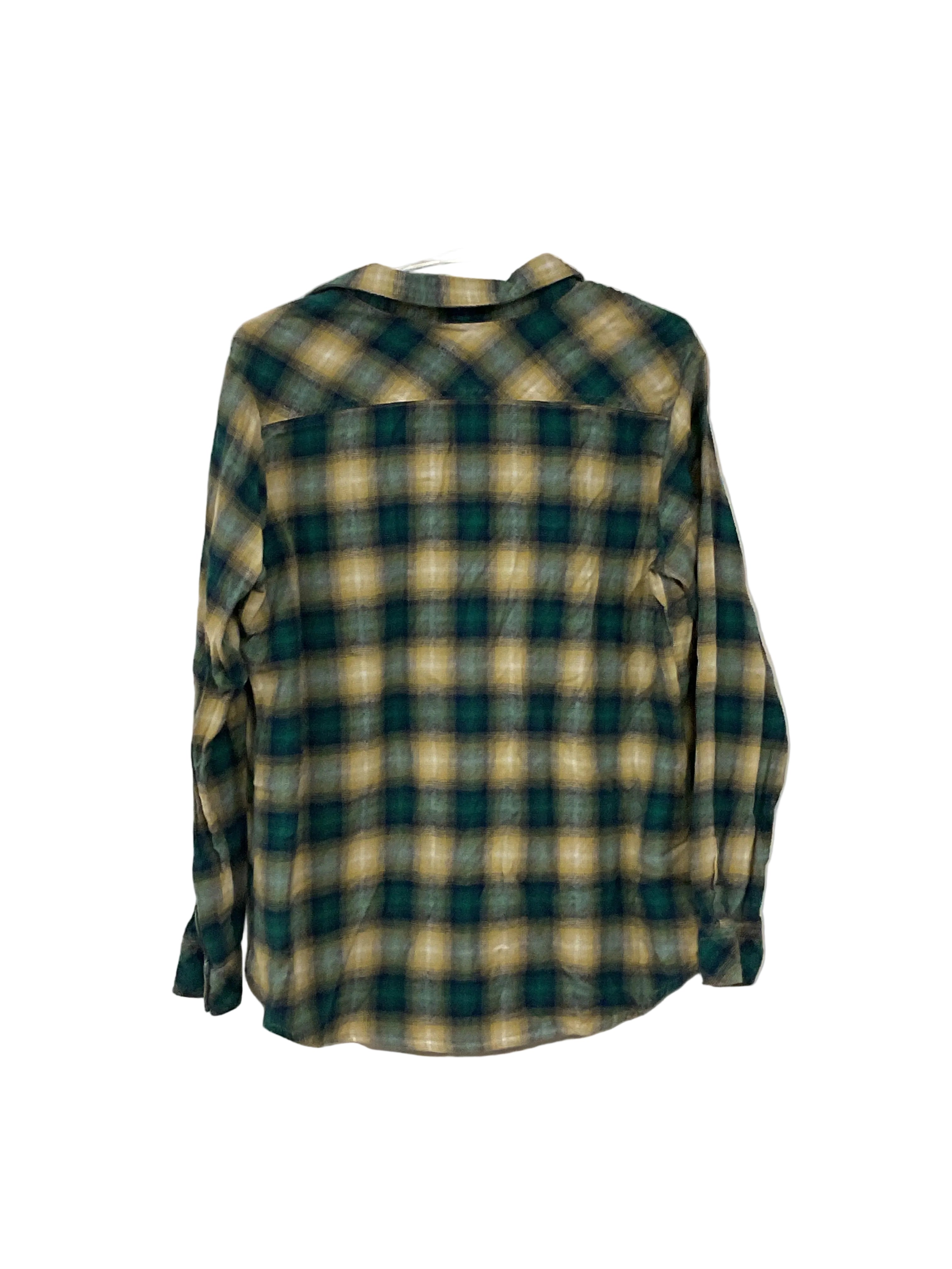 Green Plaid Shirt