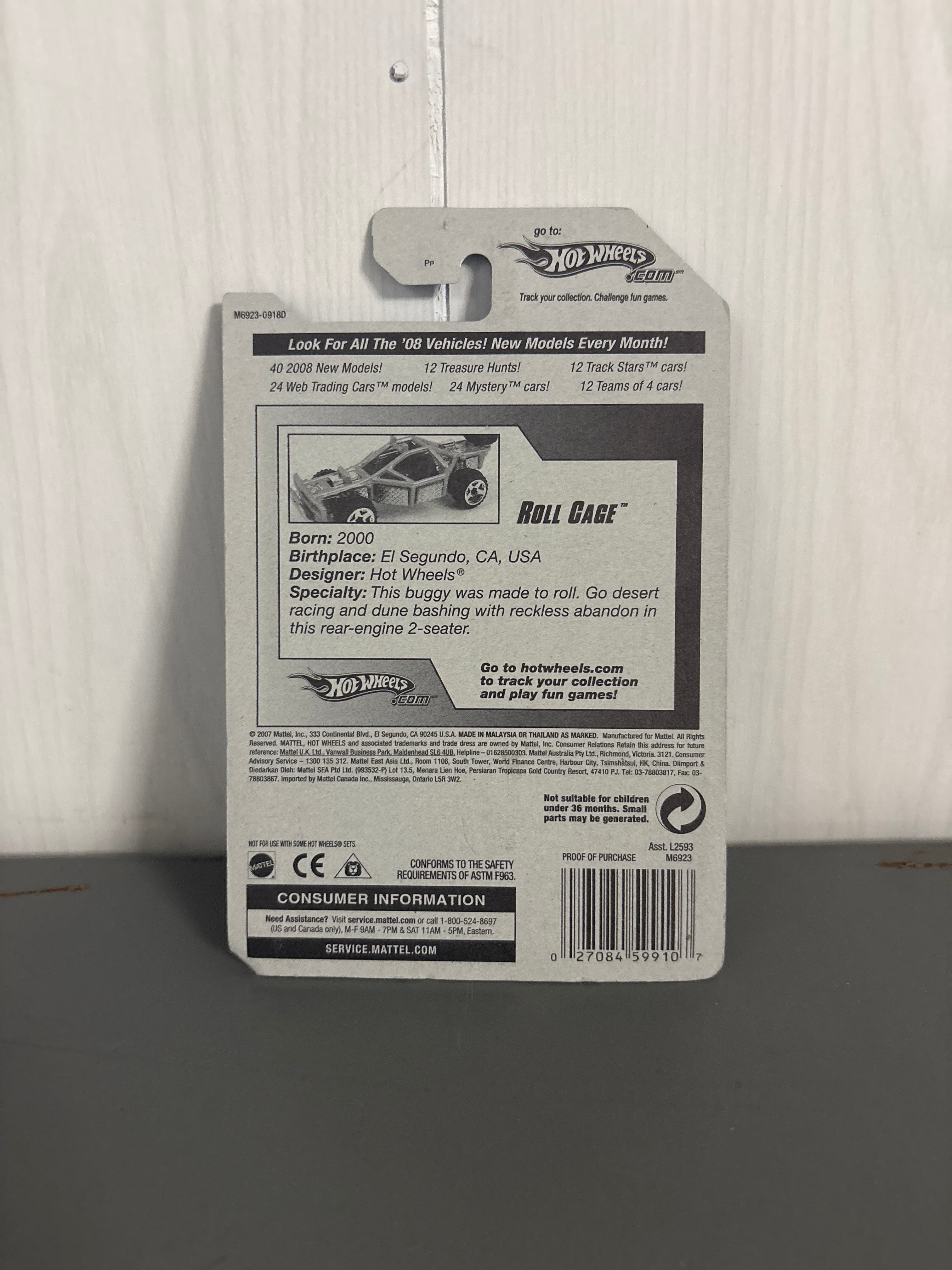 Hot Wheels Roll Cage Diecast