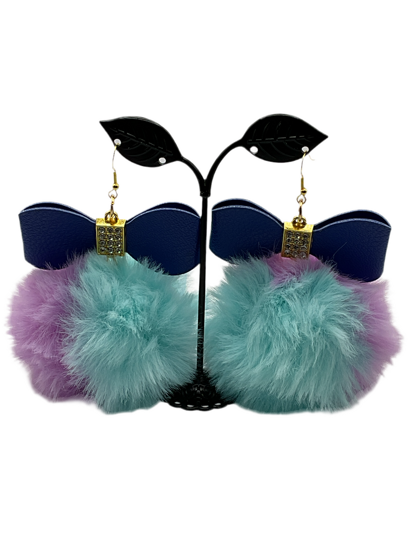 Puff Ball Earrings