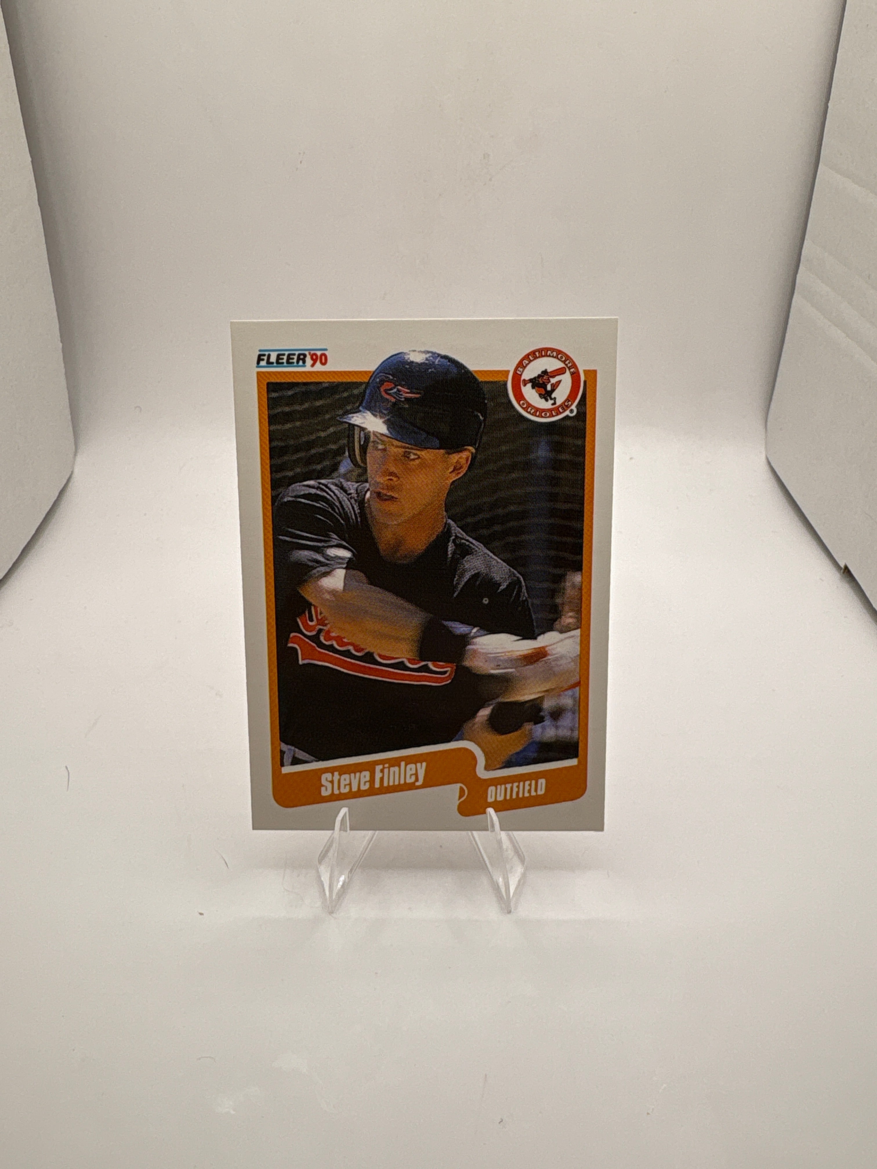Fleer Steve Finley