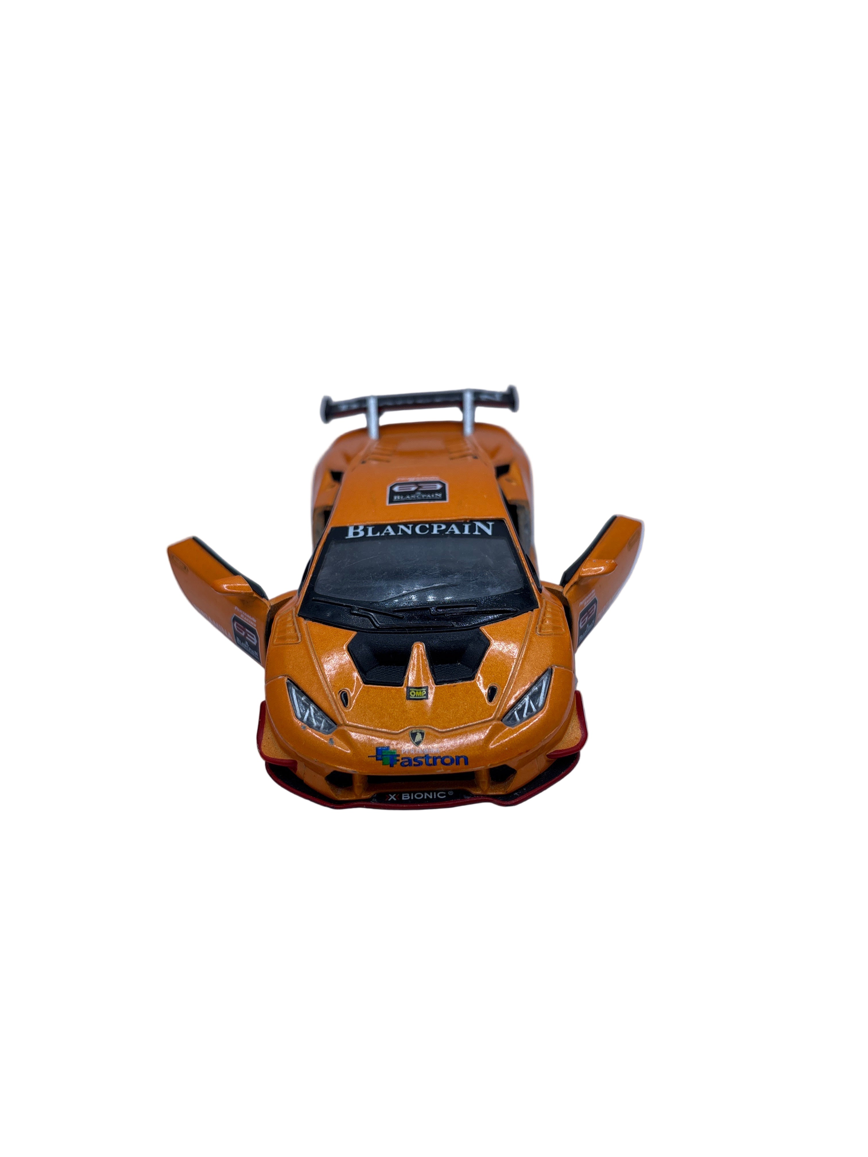 Kinsmart Lamborghini Huracan LP 620-2 Super Trofeo Diecast orange