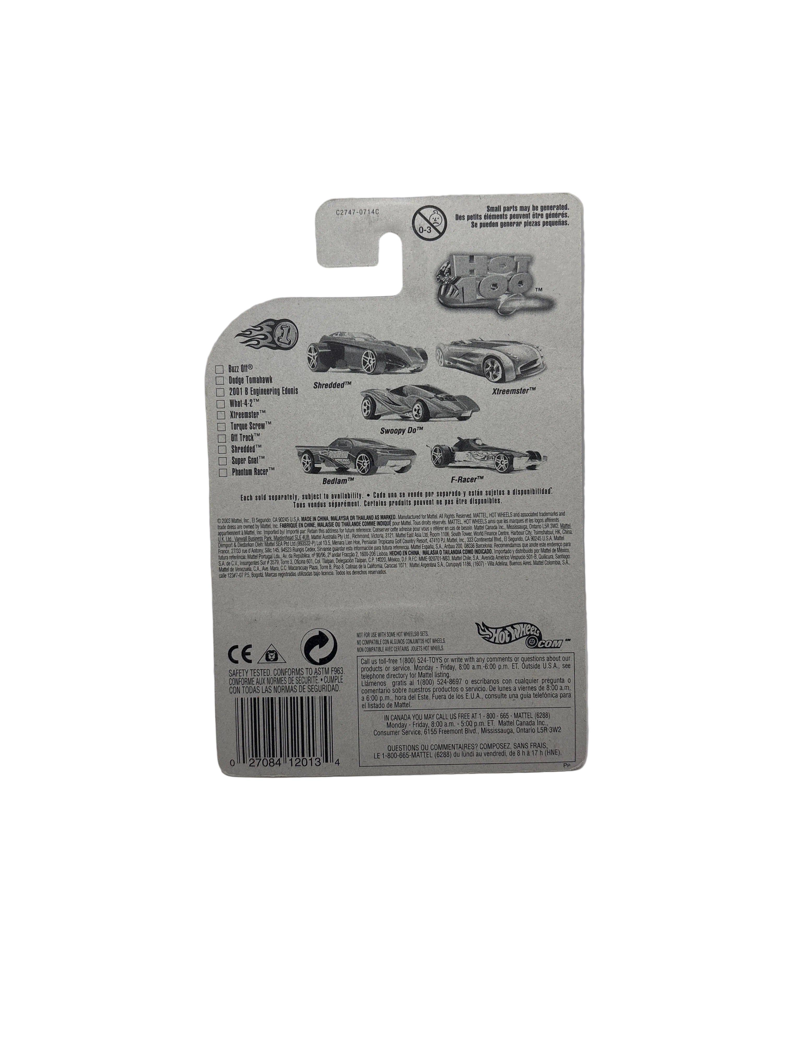 Hot Wheels Shredded Diecast