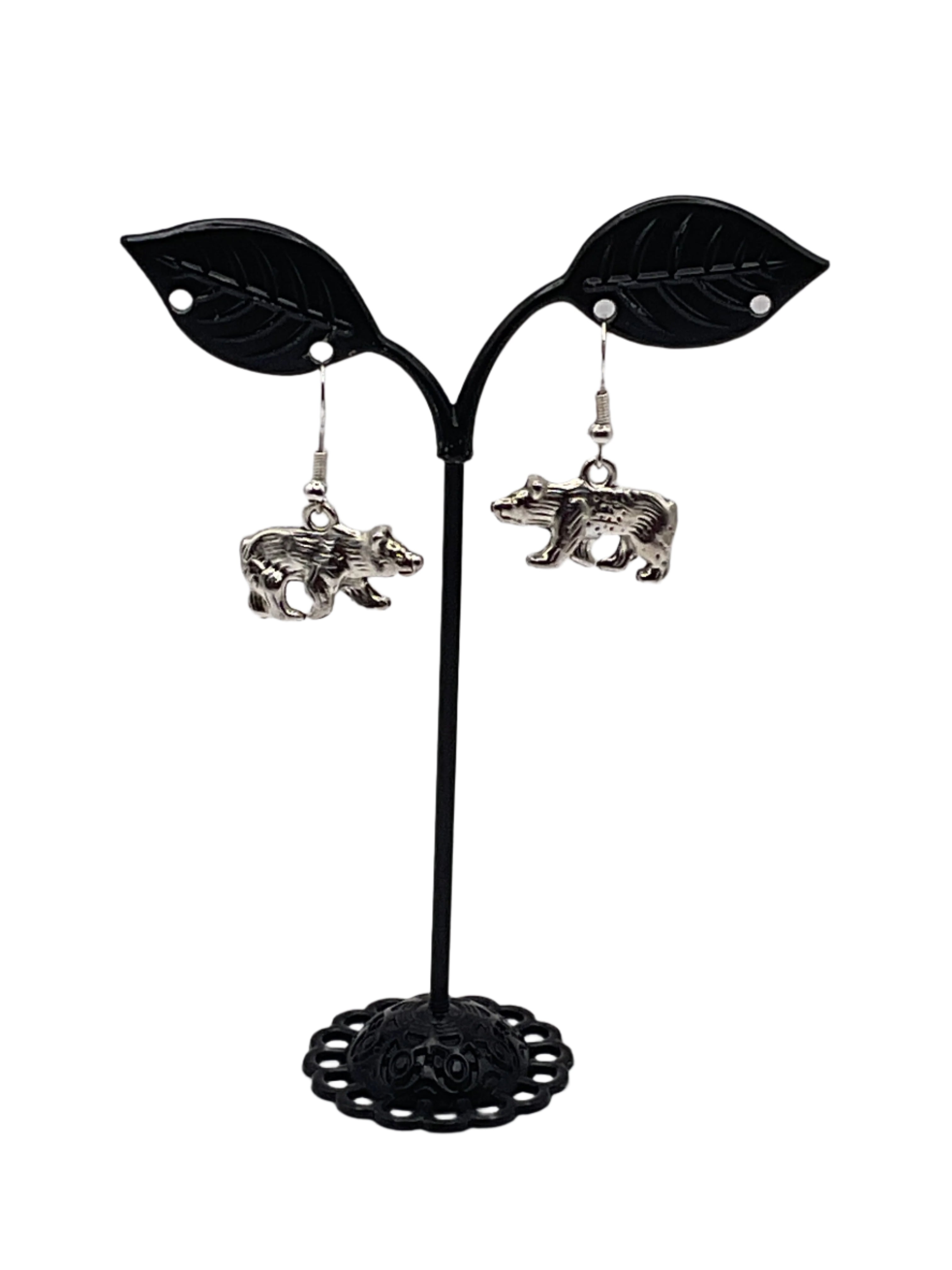 Bear earrings