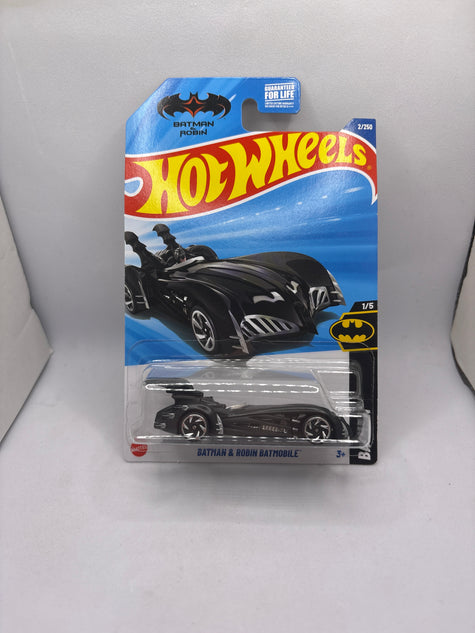 Hot Wheels Batman & Robin Batmobile Diecast