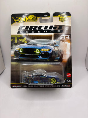 Hot Wheels 2024 Ford Mustang RTR Spec 5-FD Diecast