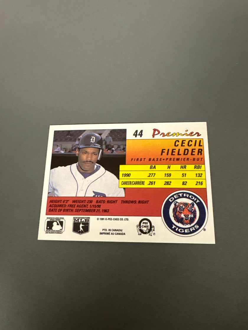 Premier Cecil Fielder