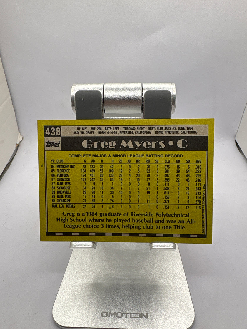 Topps Greg Myers