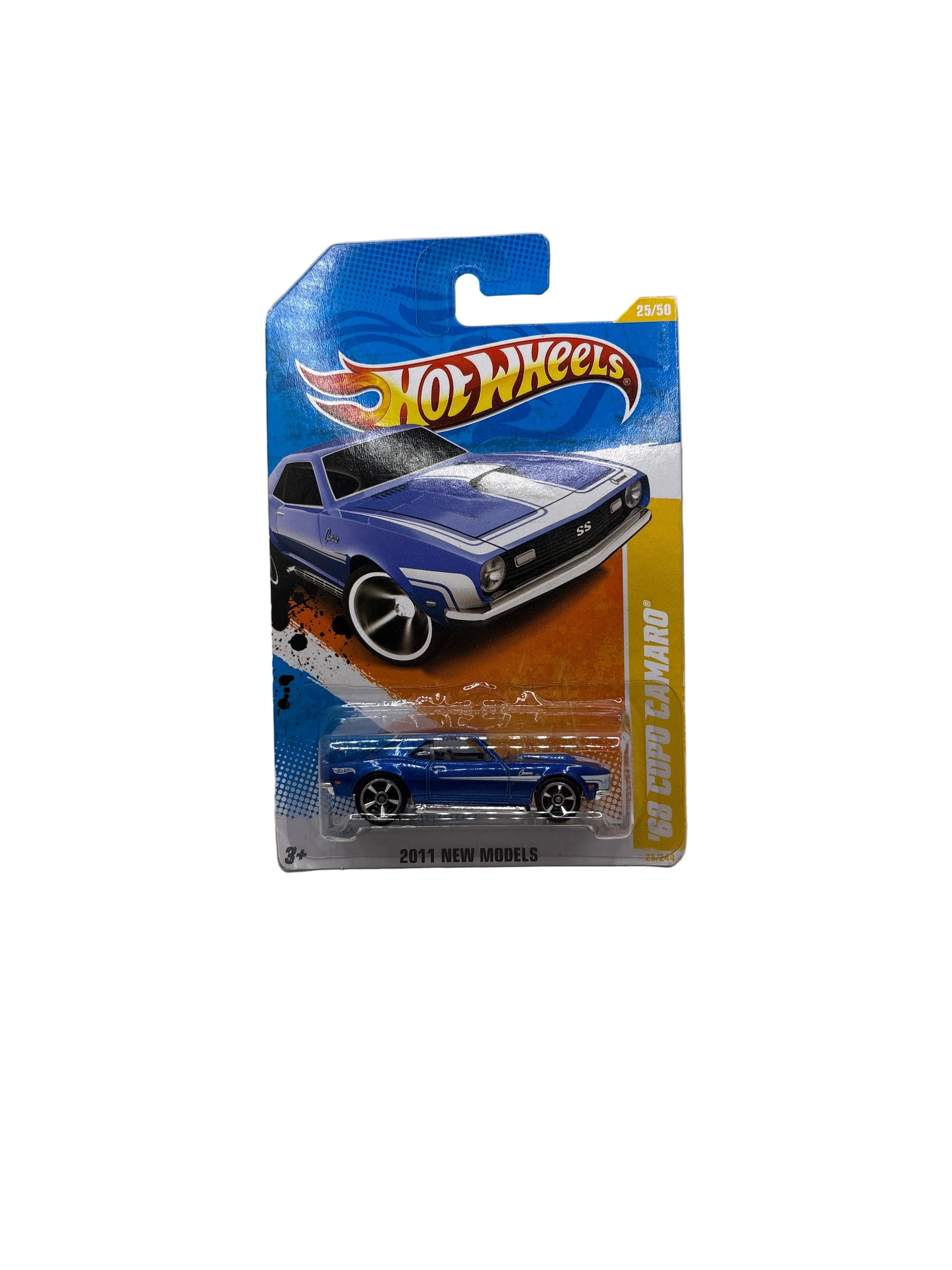 Hot Wheels 68 Copo Camaro Diecast blue