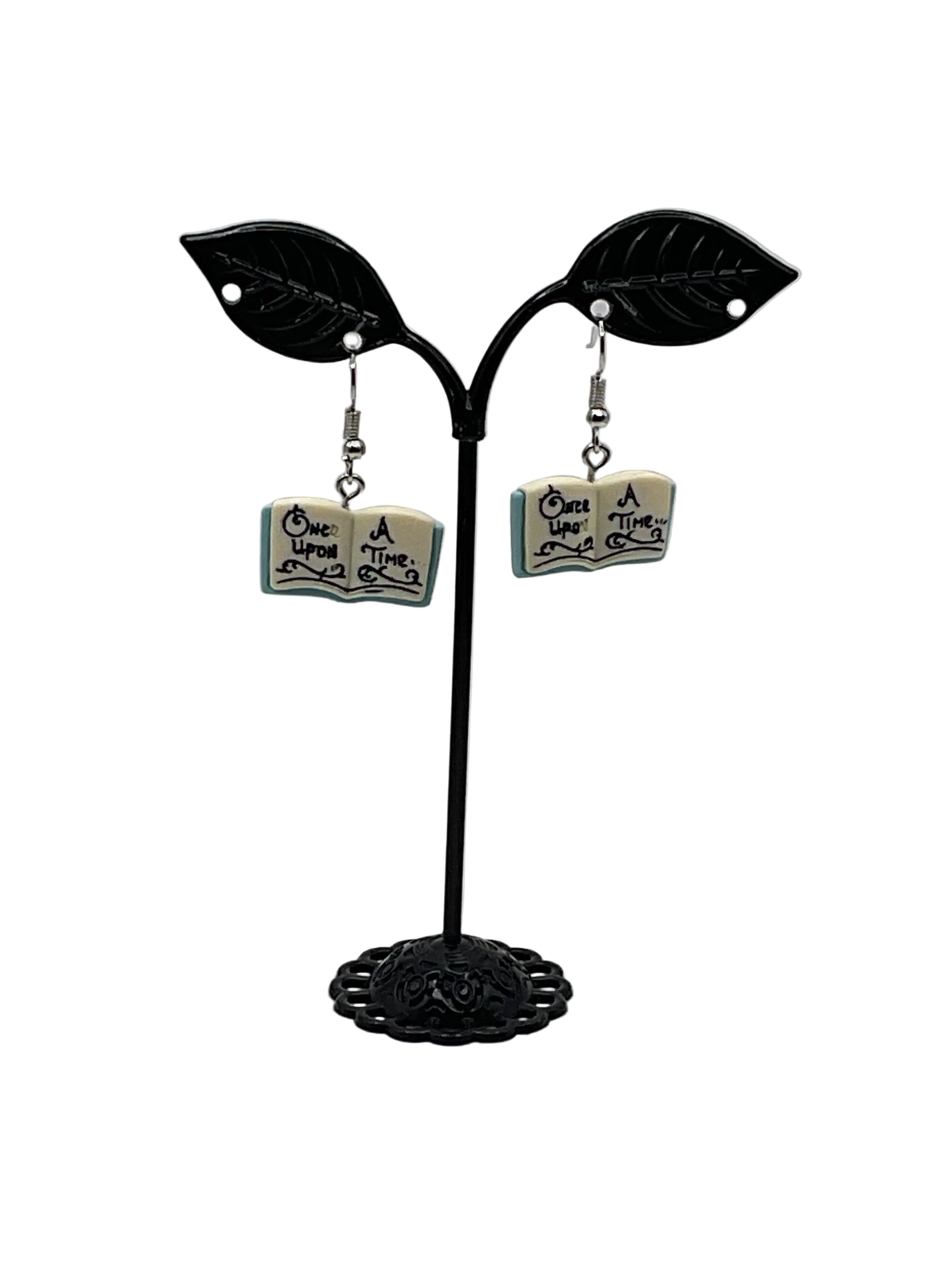 Once Upon A Time Book Earrings