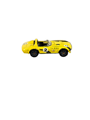 Hot Wheels Corvette Grand Sport Roadster Diecast yellow