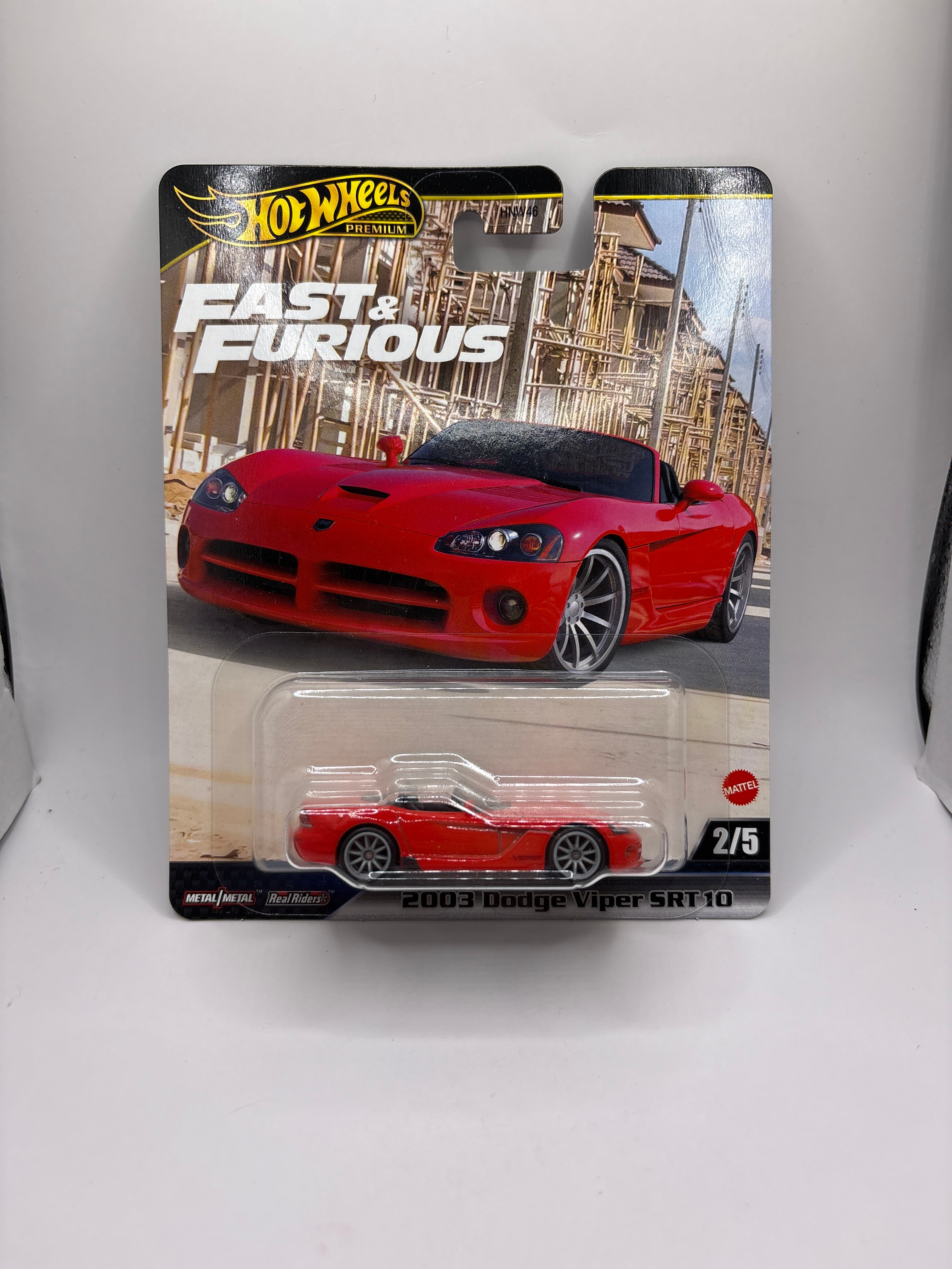 Hot Wheels 2003 Dodge Viper SRT 10 Diecast