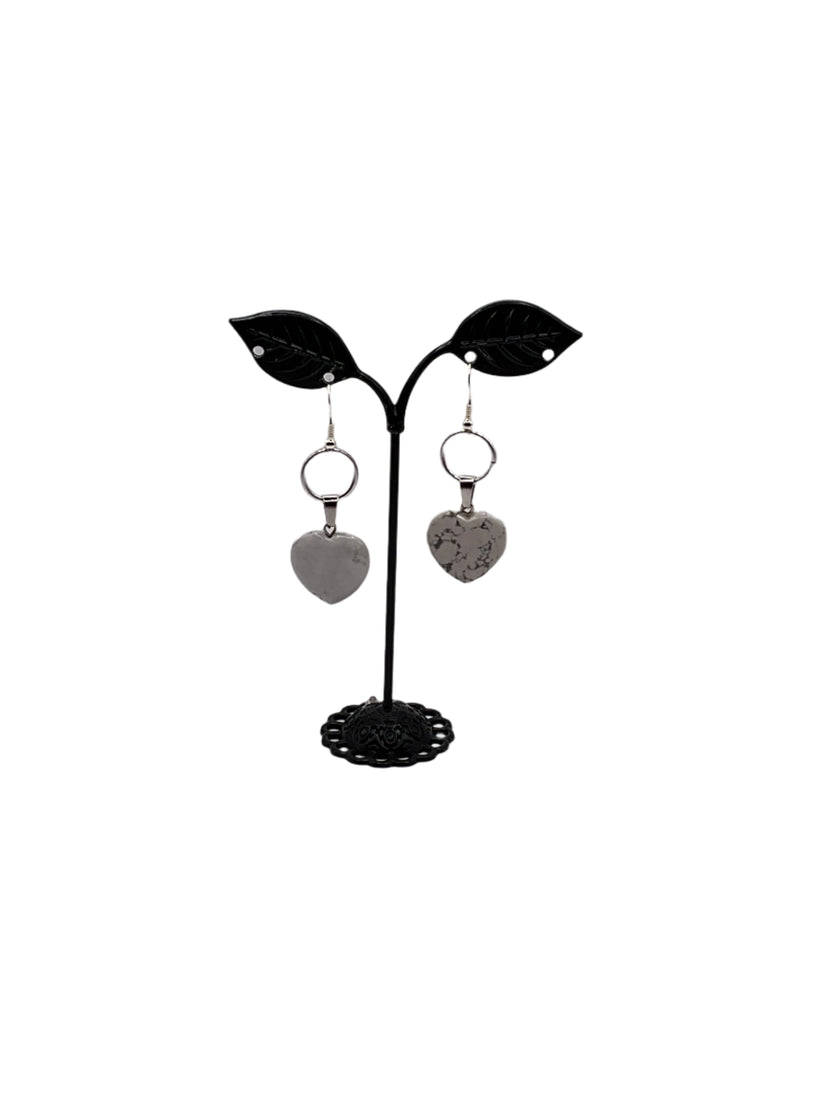 Heart earrings