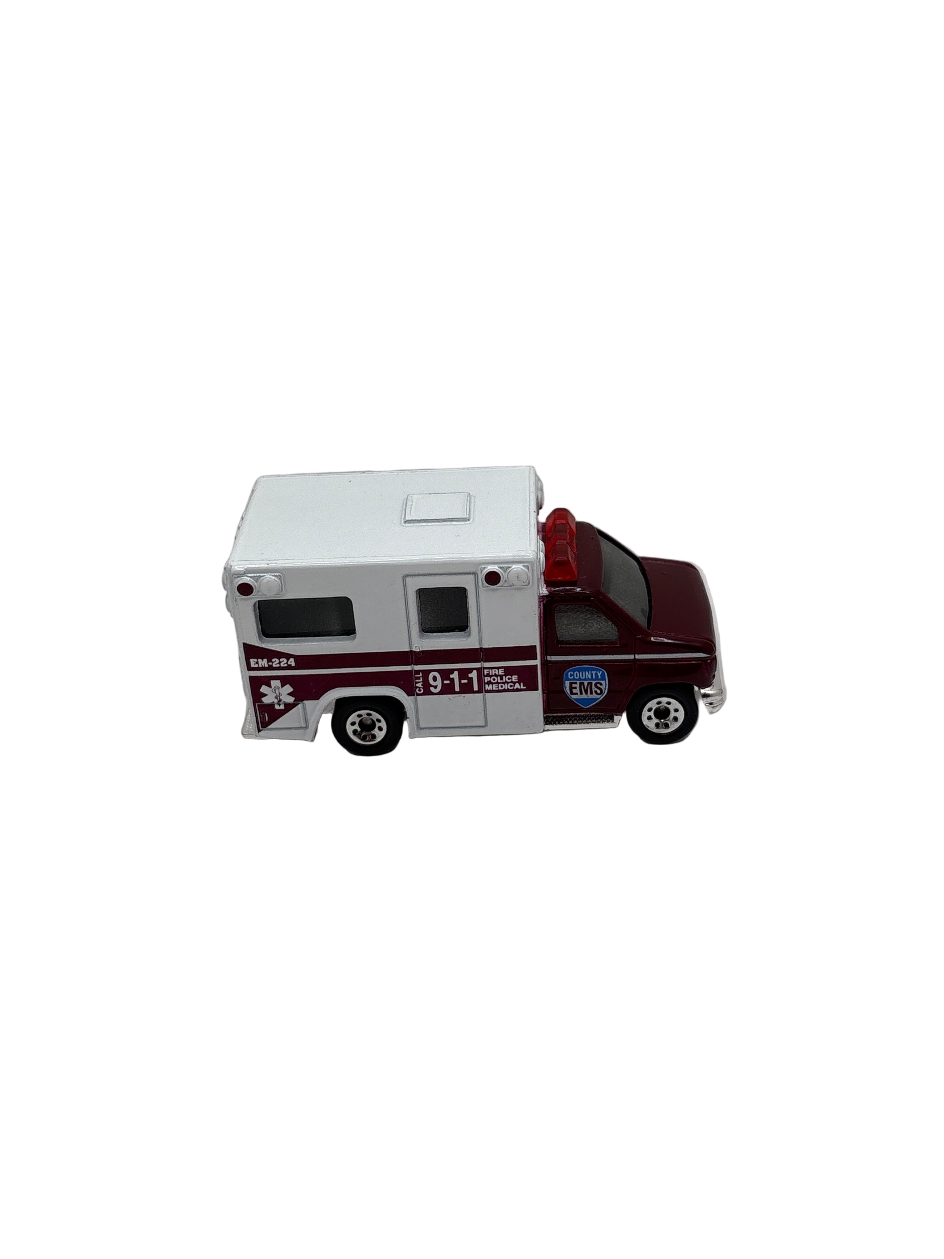 Matchbox Ambulance Diecast red