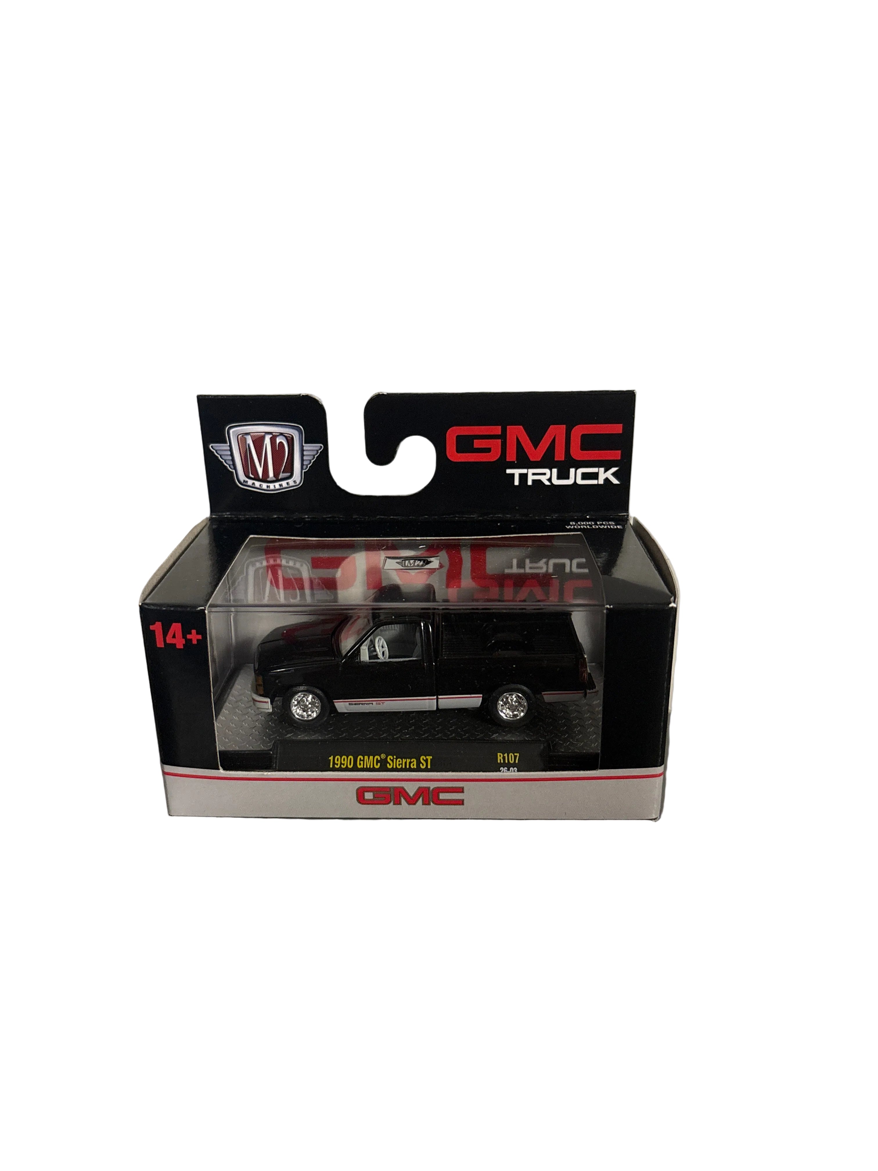 M2 1990 GMC Sierra ST Diecast black