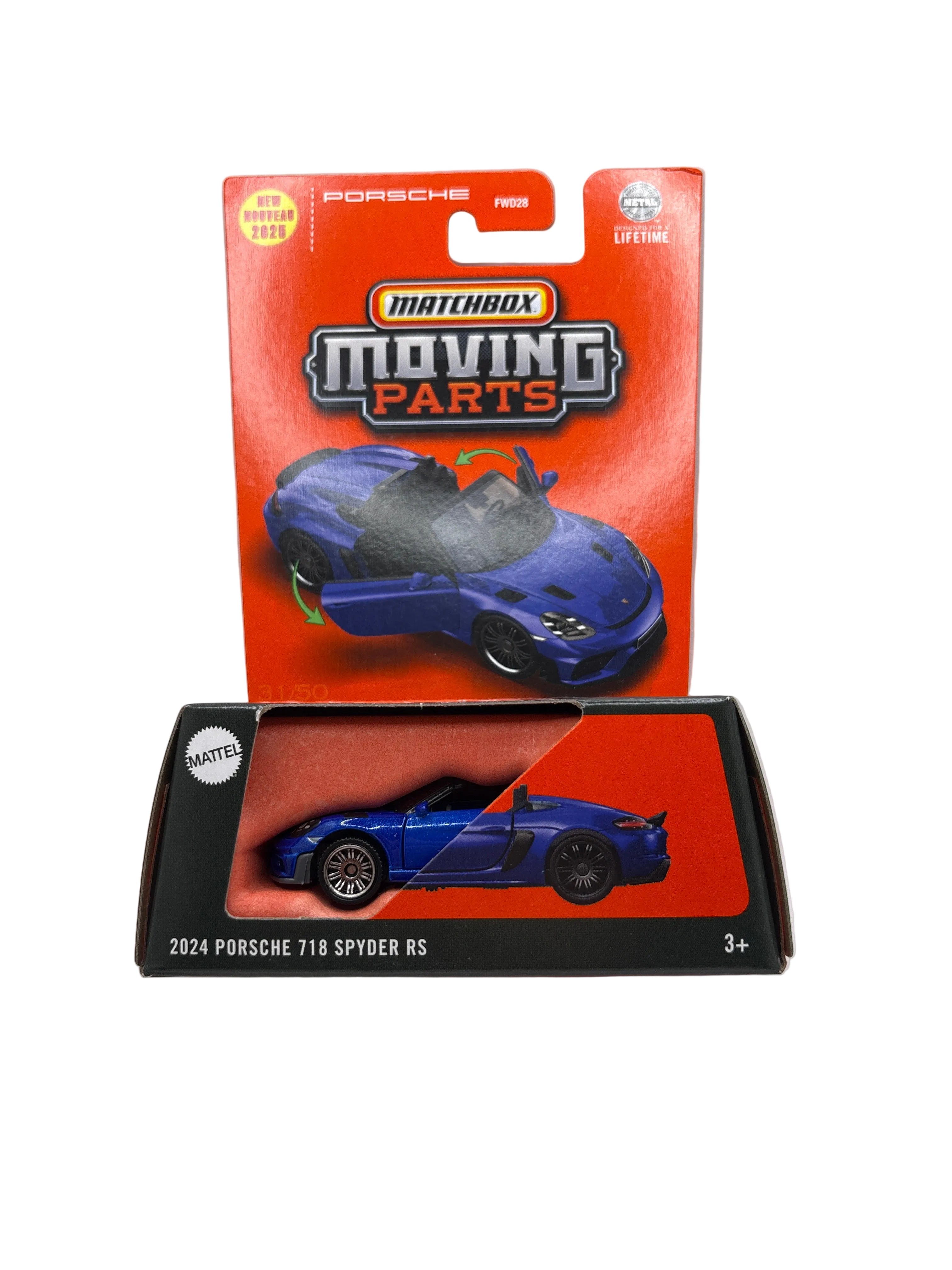 Matchbox 2024 Porsche 718 Spyder RS Diecast