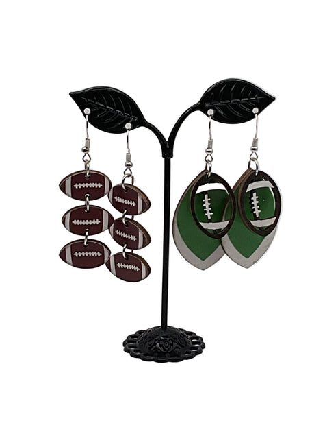 Football Earrings