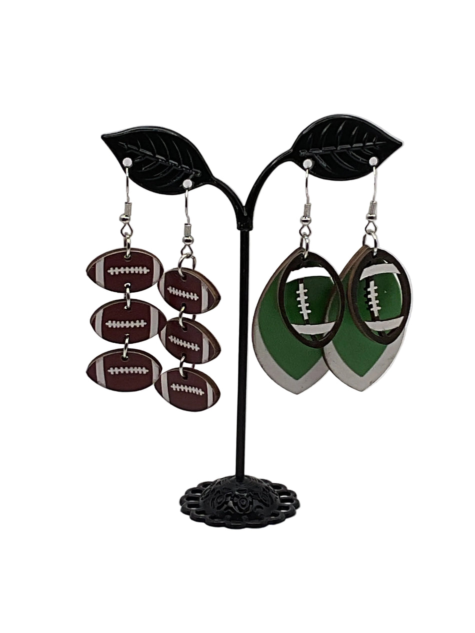 Football Earrings