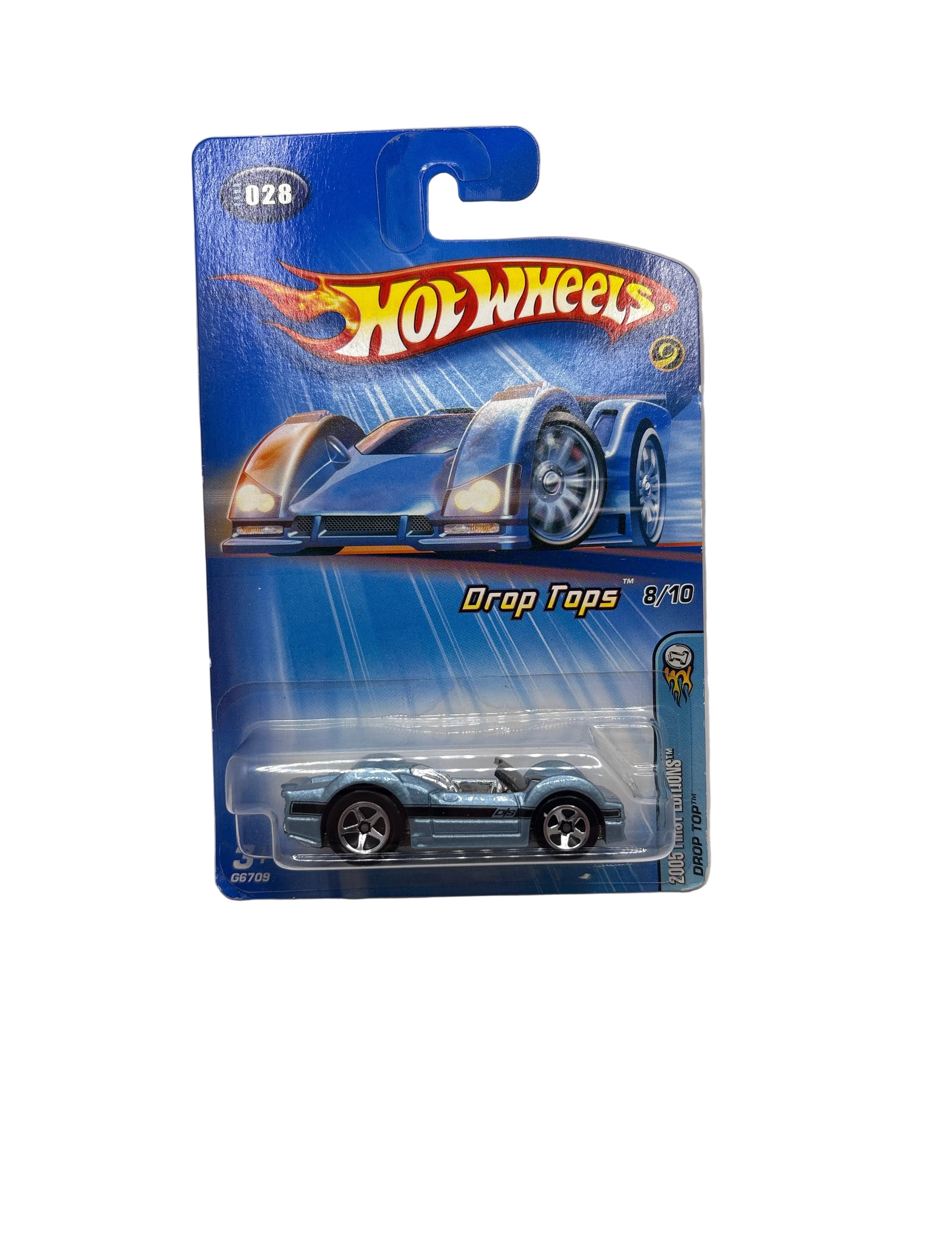 Hot Wheels Drop Top Diecast blue