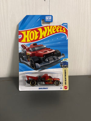 Hot Wheels Haulerback Diecast red