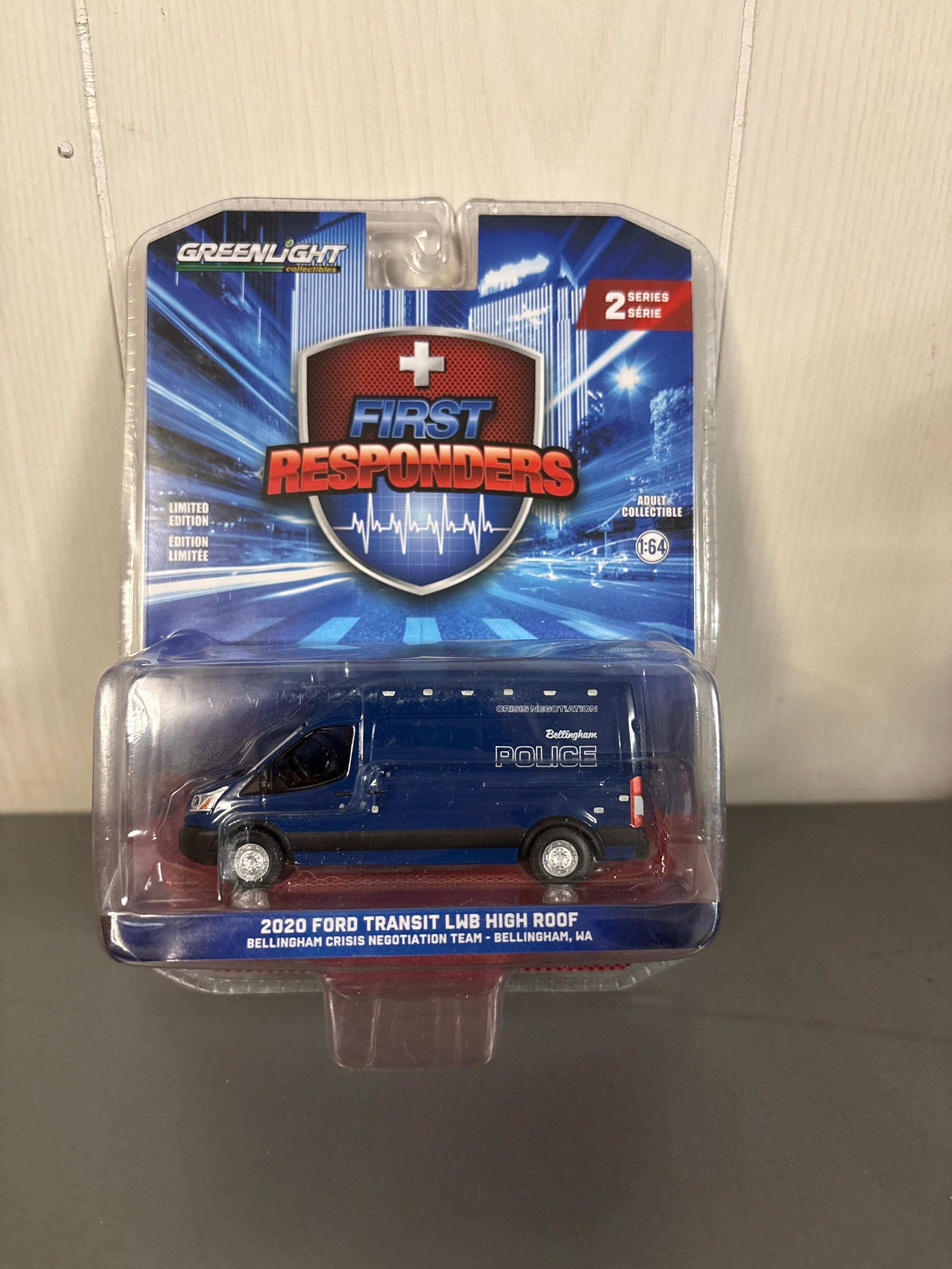 Greenlight 2020 Ford Transit LWB High Roof Diecast