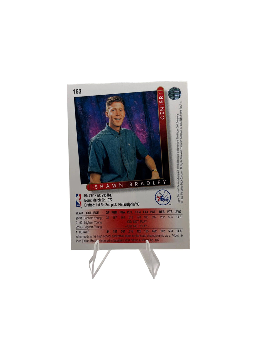 Upper Deck Shawn Bradley