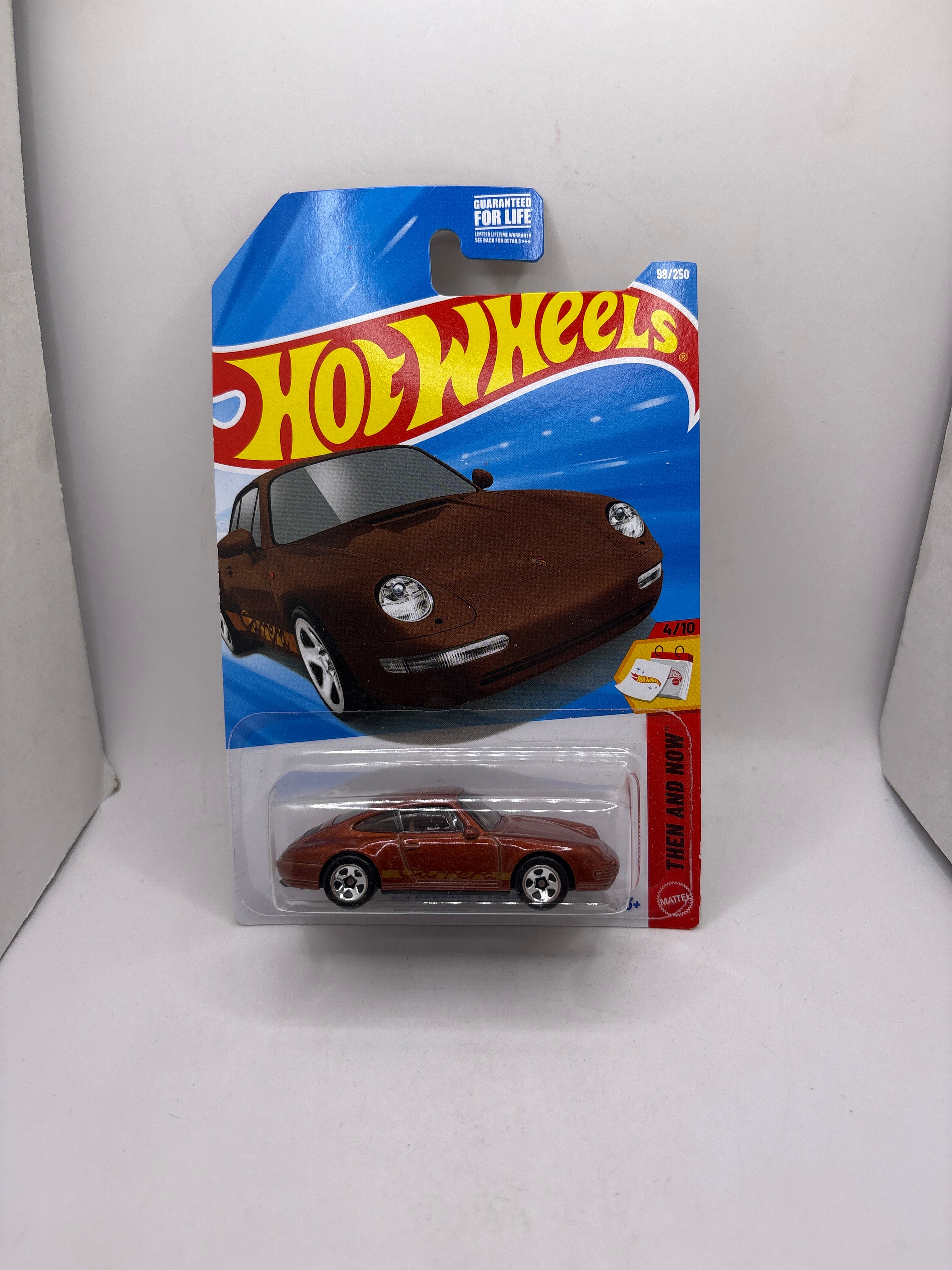 Hot Wheels 96 Porsche Carrera Diecast brown