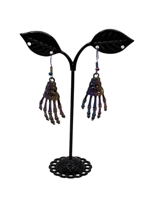 Skeleton Hand Earrings