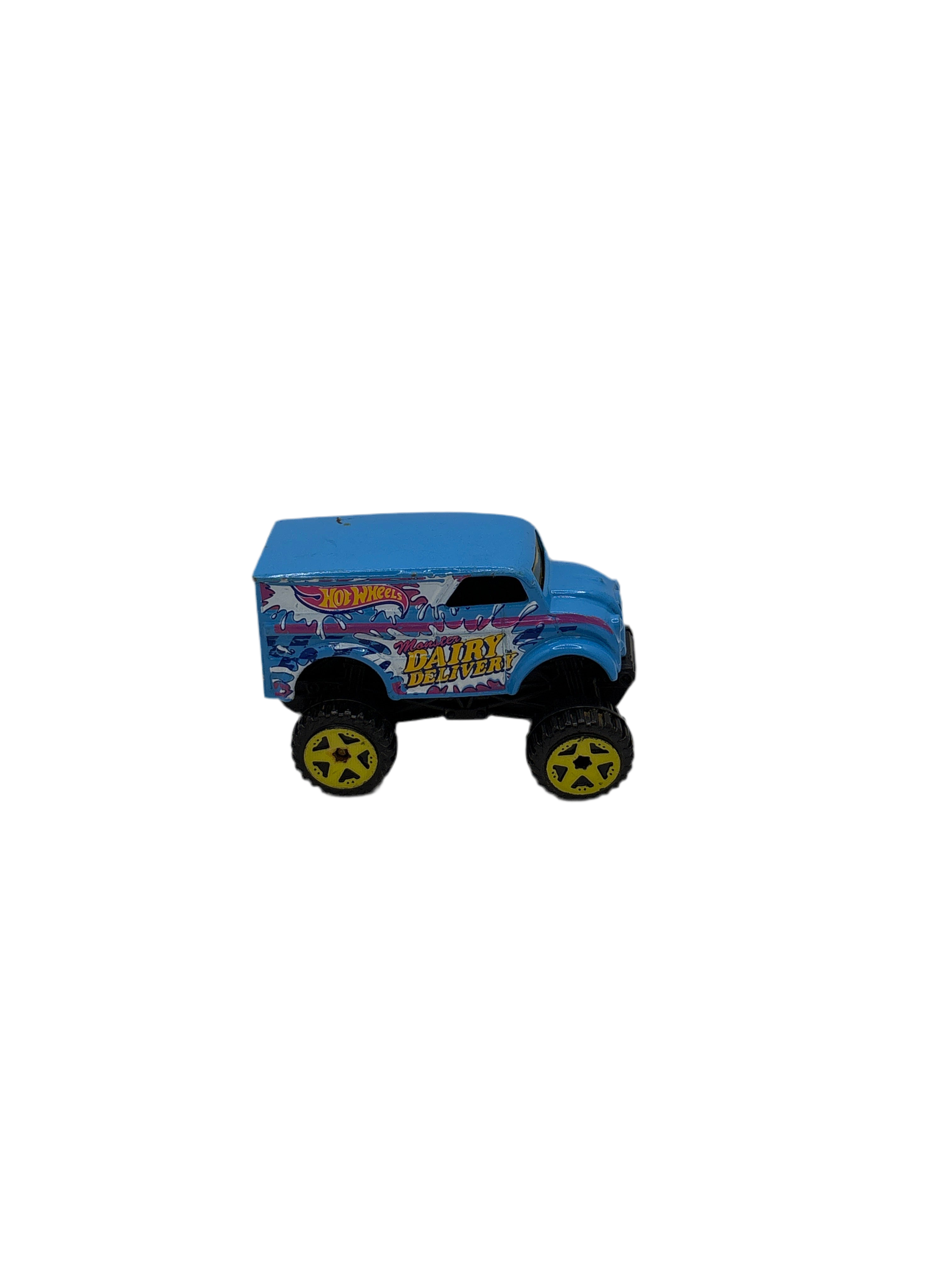 Hot Wheels Monster Dairy Delivery Diecast blue