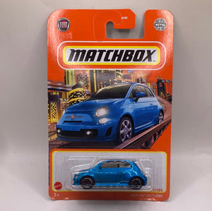 Matchbox 2019 Fiat 500 Turbo Diecast