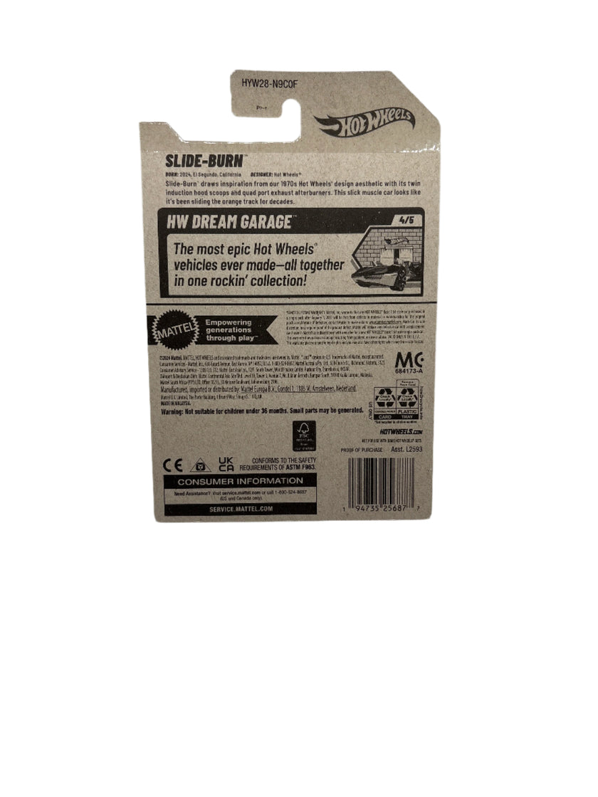 Hot Wheels Slide-Burn Diecast