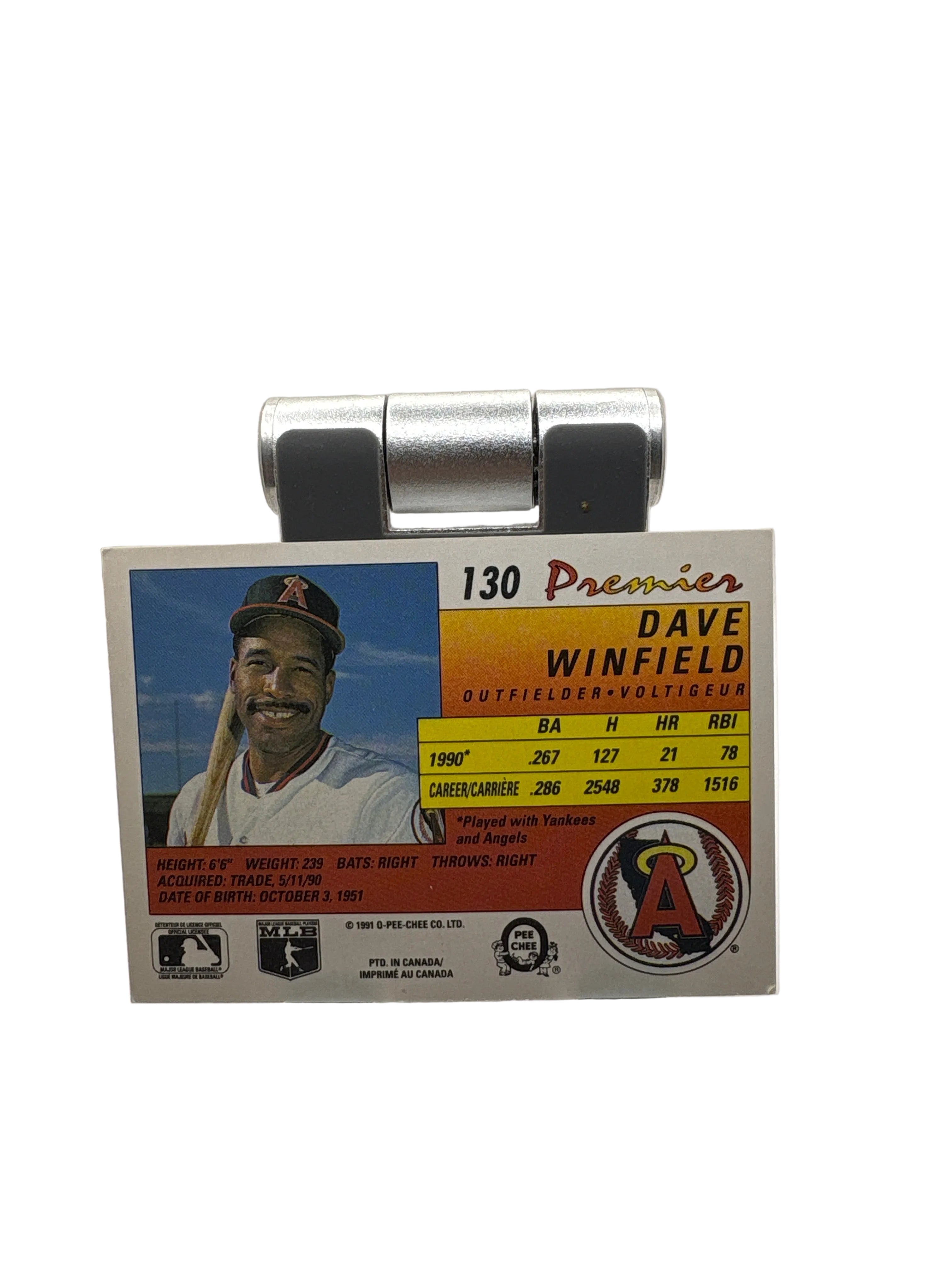 Premier Dave Winfield