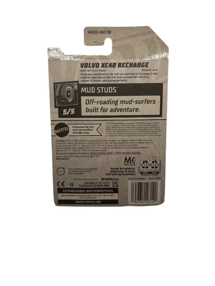 Hot Wheels Volvo XC40 Recharge Diecast