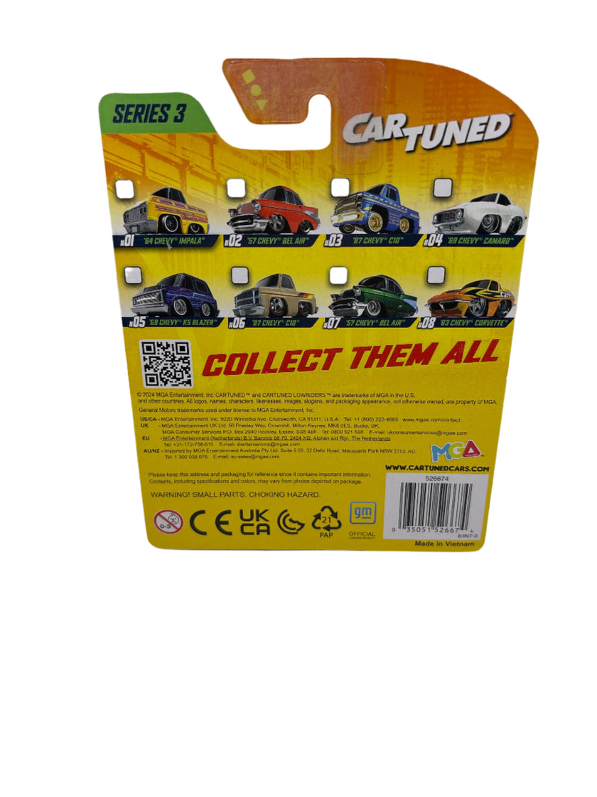 Car Tuned 57 Chevy Bel Air Diecast