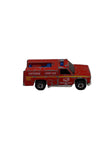 Hot Wheels Emergency Unit Diecast red