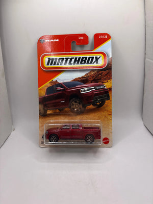Matchbox 2025 Ram 1500 EV Diecast red