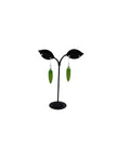 Okra earrings