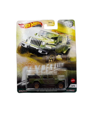 Hot Wheels 20 Jeep Gladiator Diecast green