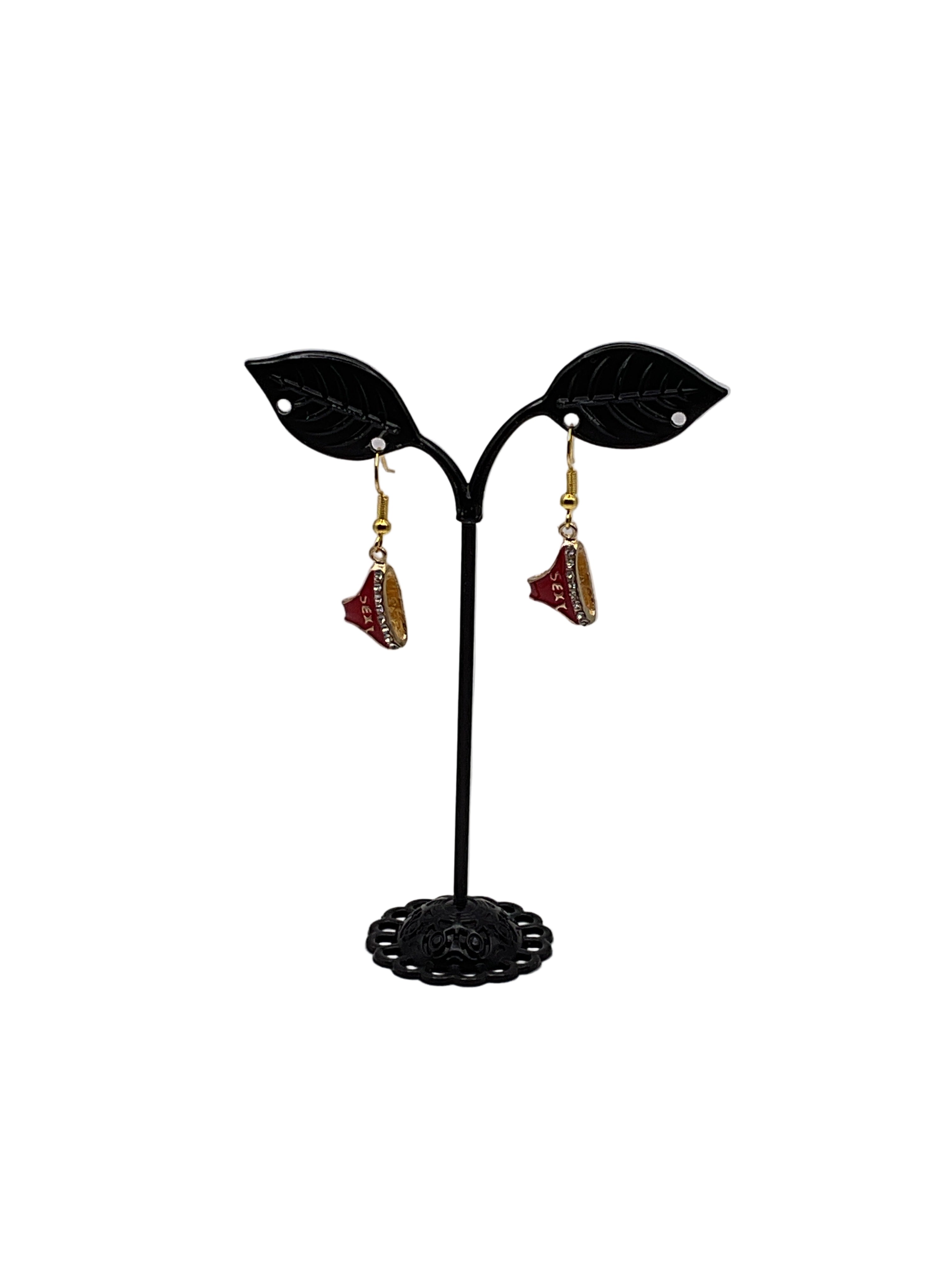 Sexy panty earrings