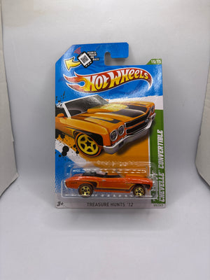 Hot Wheels 70 Chevy Chevelle Convertible Diecast