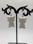 Bear astronaut earrings