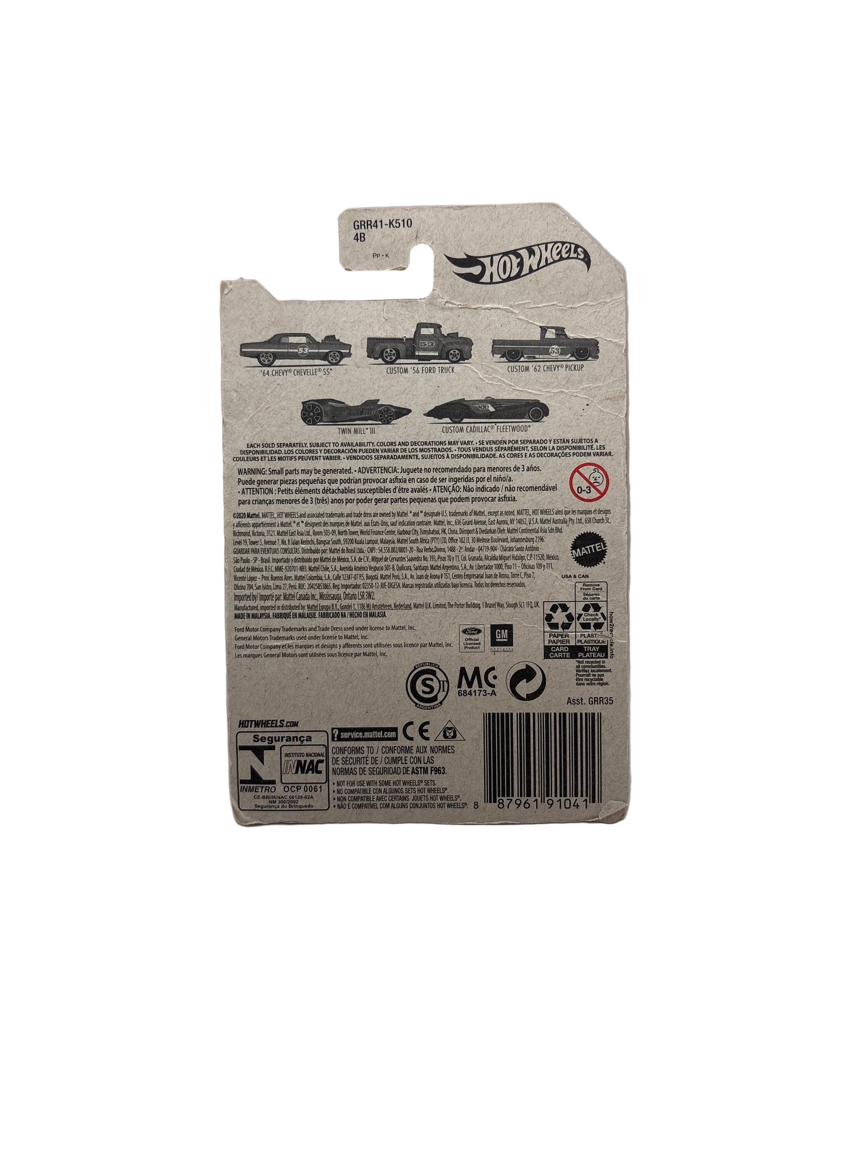Hot Wheels Twin Mill III Diecast orange
