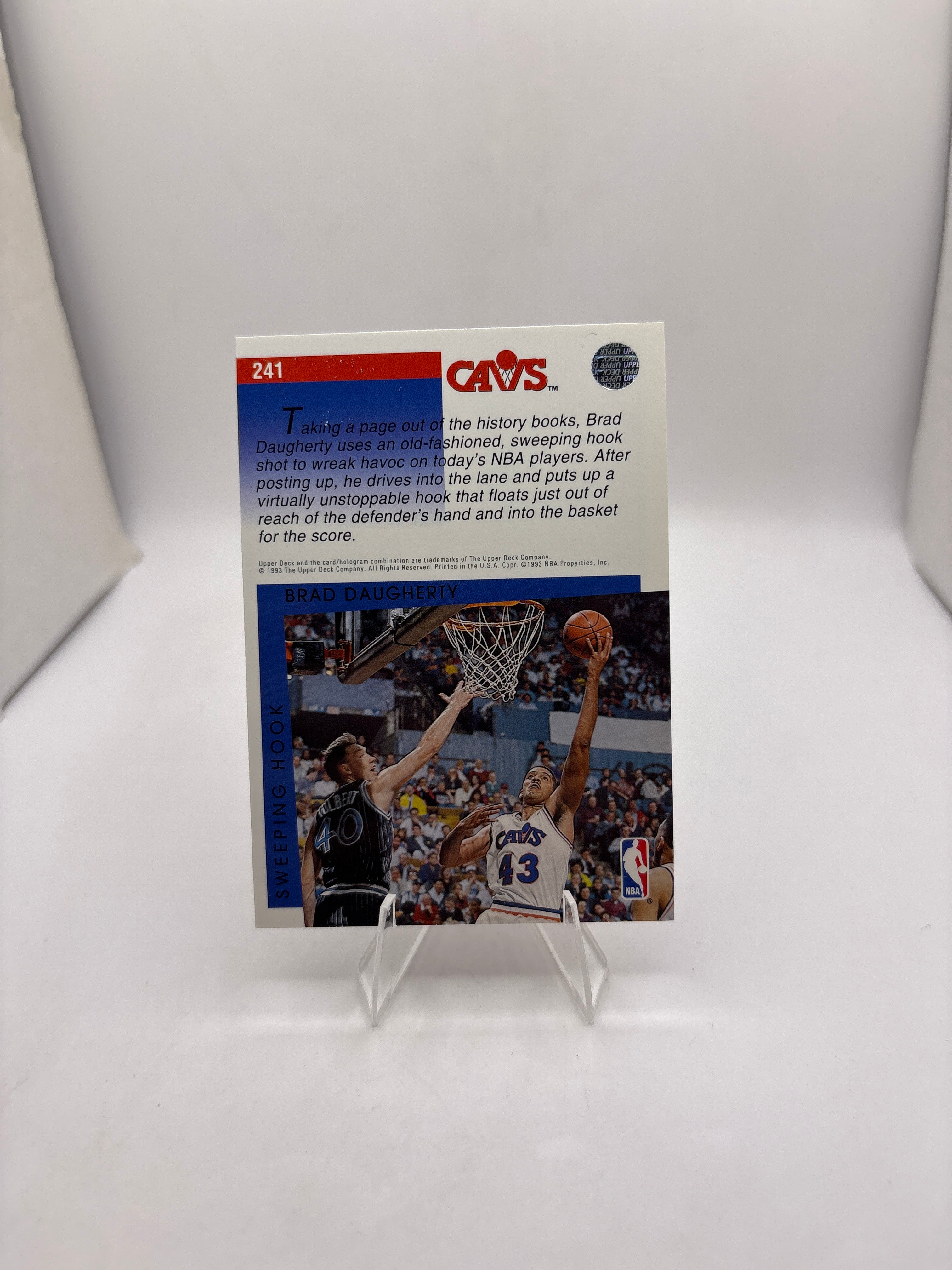 Upper Deck Brad Daugherty